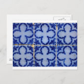 Azulejos, Portugese Tegels Briefkaart (Voorkant / Achterkant)