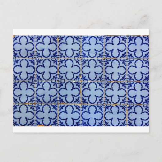 Azulejos, Portugese Tegels Briefkaart (Voorkant)