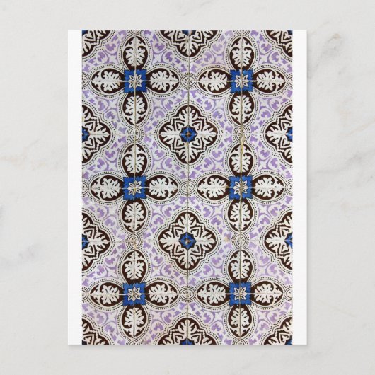 Azulejos, Portugese Tegels Briefkaart (Voorkant)