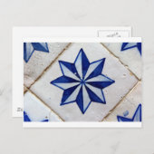 Azulejos, Portugese Tegels Briefkaart (Voorkant / Achterkant)