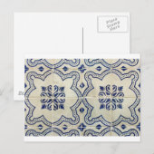 Azulejos, Portugese Tegels Briefkaart (Voorkant / Achterkant)