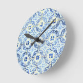 Azulejos, Portugese Tegels Ronde Klok (Hoek)