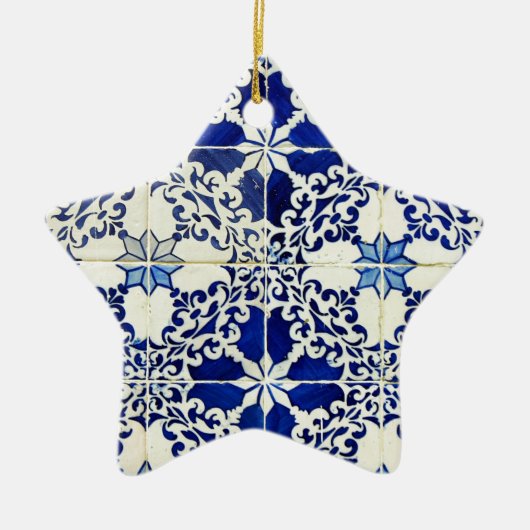 Azulejos, Portuguese Tiles Keramisch Ornament (Voorkant)