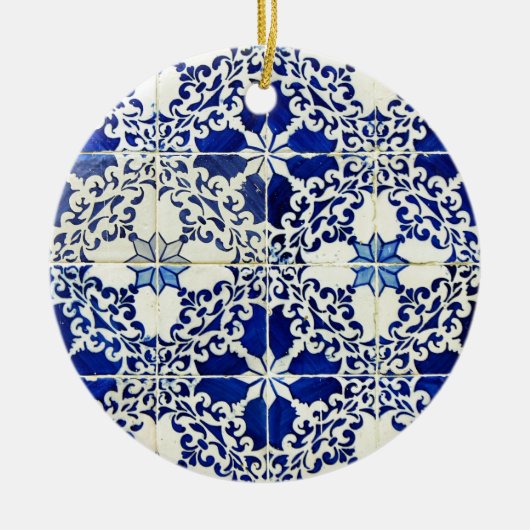 Azulejos, Portuguese Tiles Keramisch Ornament (Voorkant)