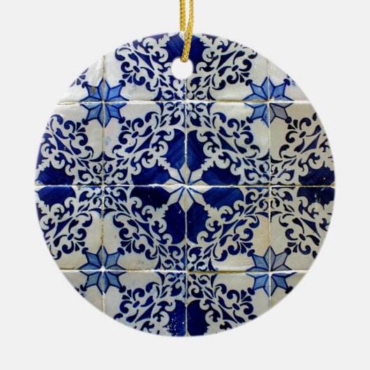 Azulejos, Portuguese Tiles Keramisch Ornament (Voorkant)