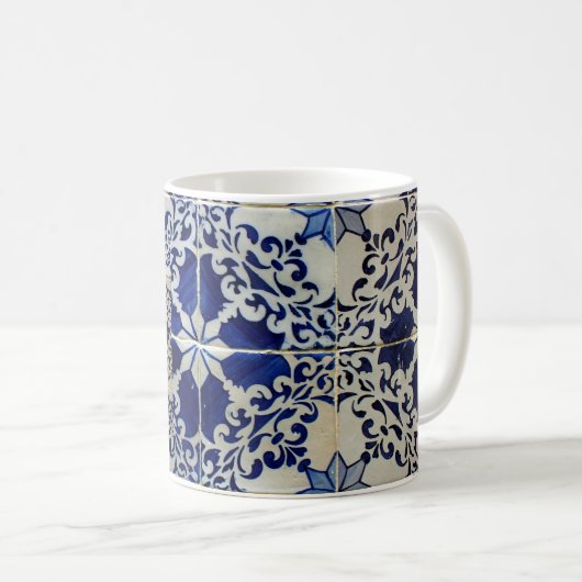 Azulejos, Portuguese Tiles Koffiemok (Voorkant rechts)