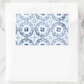 Azulejos, Portuguese Tiles Rechthoekige Sticker (Tas)