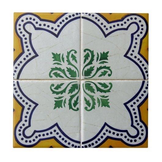 Azulejos, Portuguese Tiles Tegeltje (Voorkant)