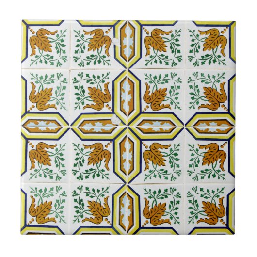 Azulejos, Portuguese Tiles Tegeltje (Voorkant)