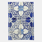 Azulejos, Portuguese Tiles Theedoek (Verticaal)