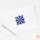 Azulejos, Portuguese Tiles Vierkante Sticker (Envelop)