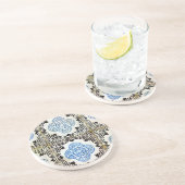 Azulejos, Portuguese Tiles Zandsteen Onderzetter (Zijkant)