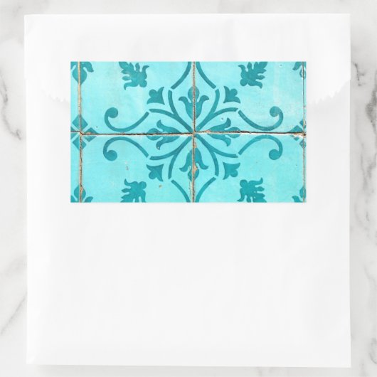 Azulejos Rechthoekige Sticker (Tas)