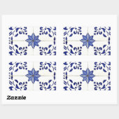 Azulejos Rechthoekige Sticker (Vel)