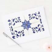 Azulejos Rechthoekige Sticker (Envelop)