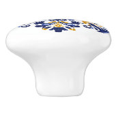 💙💛 Azulejos Royal Lisboa Keramische Knop (Zijkant)