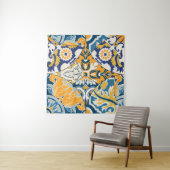 Azulejos Tegels Patchwork  behang Wandkleed (In situ)