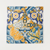 Azulejos Tegels Patchwork behang Wandkleed (Voorkant)