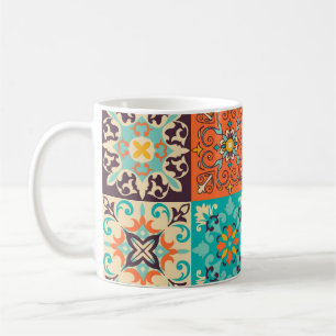 Azulejos Tegels Portugees Boho Patchwork Koffiemok
