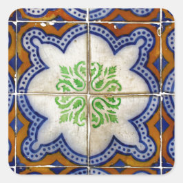 Azulejos Vierkante Sticker