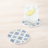 Azulejos Zandsteen Onderzetter (Zijkant)