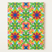💛 💚 Azulejos, zeer decoratief patroon, Planner (Achterkant)