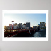 Azuma brug: Sumida rivier, Tokio Poster (Voorkant)