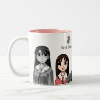 Azumanga - Denk anders! Tweekleurige Koffiemok