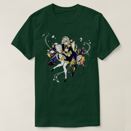 Azur Lane Schattigee kunst T-shirt (Design voorkant)