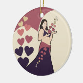 Azura Belly danser Keramisch Ornament (Links)