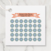 Azura Crest Baby shower Gift Label (Voorkant)