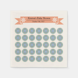 Azura Crest Baby Shower Paper Napkins Servet
