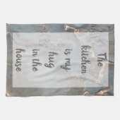 Azurael - Wit Theedoek (Horizontaal)