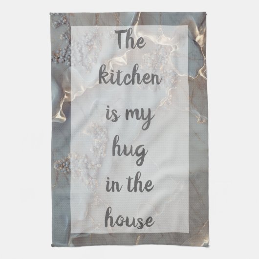 Azurael - Wit Theedoek (Verticaal)