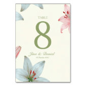 Azurblaue Bloei Kaart (Voorkant)