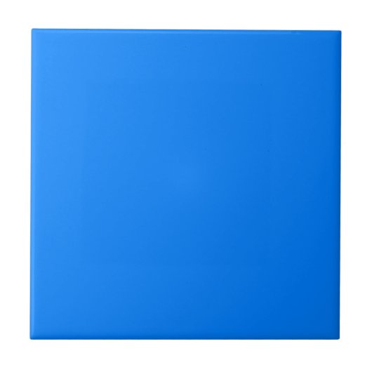 Azurblauw Tegeltje (Voorkant)