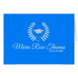 Azure Afstudeerder - Opmerking: 4,25 x 5,5 inch