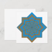 Azure and Ember Star Kaart (Voorkant / Achterkant)