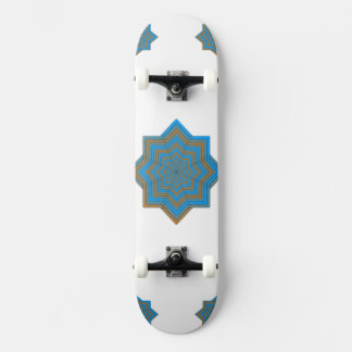 Azure and Ember Star Persoonlijk Skateboard