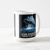 Azure Apocalyps – Ik heb de Grote Uitval Overleefd Koffiemok (Voorkant rechts)