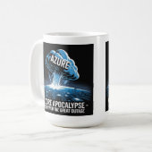 Azure Apocalyps – Ik heb de Grote Uitval Overleefd Koffiemok (Voorkant links)