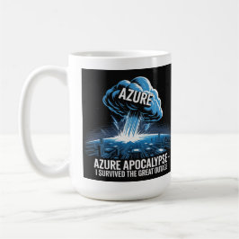 Azure Apocalyps – Ik heb de Grote Uitval Overleefd Koffiemok