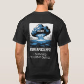 Azure Apocalyps – Ik heb de Grote Uitval Overleefd T-shirt (Achterkant)