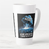 Azure Apocalyps – Ik overleefde de Grote Uitval Latte Mok (Rechterhoek)