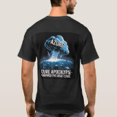 Azure Apocalyps – Ik overleefde de grote uitval T-shirt (Achterkant)