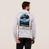 Azure Apocalypse – I Survived the Great Outage Hoodie (Achterkant volledig)