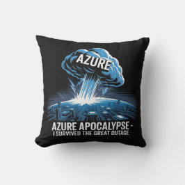 Azure Apocalypse – I Survived the Great Outage Kussen