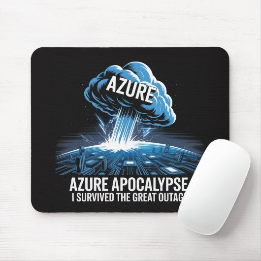 Azure Apocalypse – I Survived the Great Outage Muismat (Met muis)