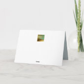 Azure Aster Flowers Collectie - Special Day Feestdagen Kaart (Achterkant)