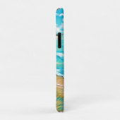 Azure Beach Calm Design Case-Mate iPhone Case (Achterkant/rechts)